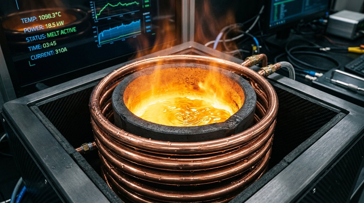 Induction Gold Melting Furnace